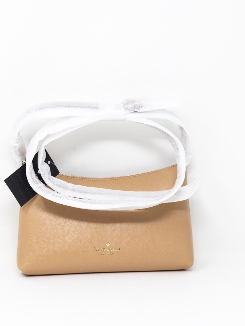 NEW Kate Spade Sadie Small Crossbody Shoulder Saffiano Leather Purse Bag Fawn
